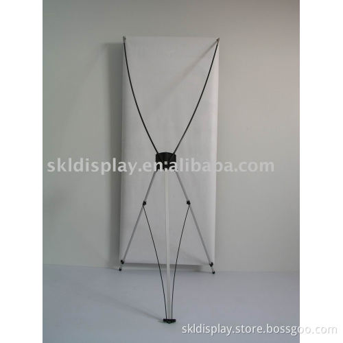 X banner, display stand